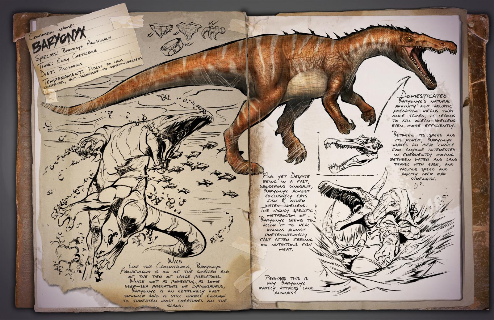 Baryonyx &middot; Dossier