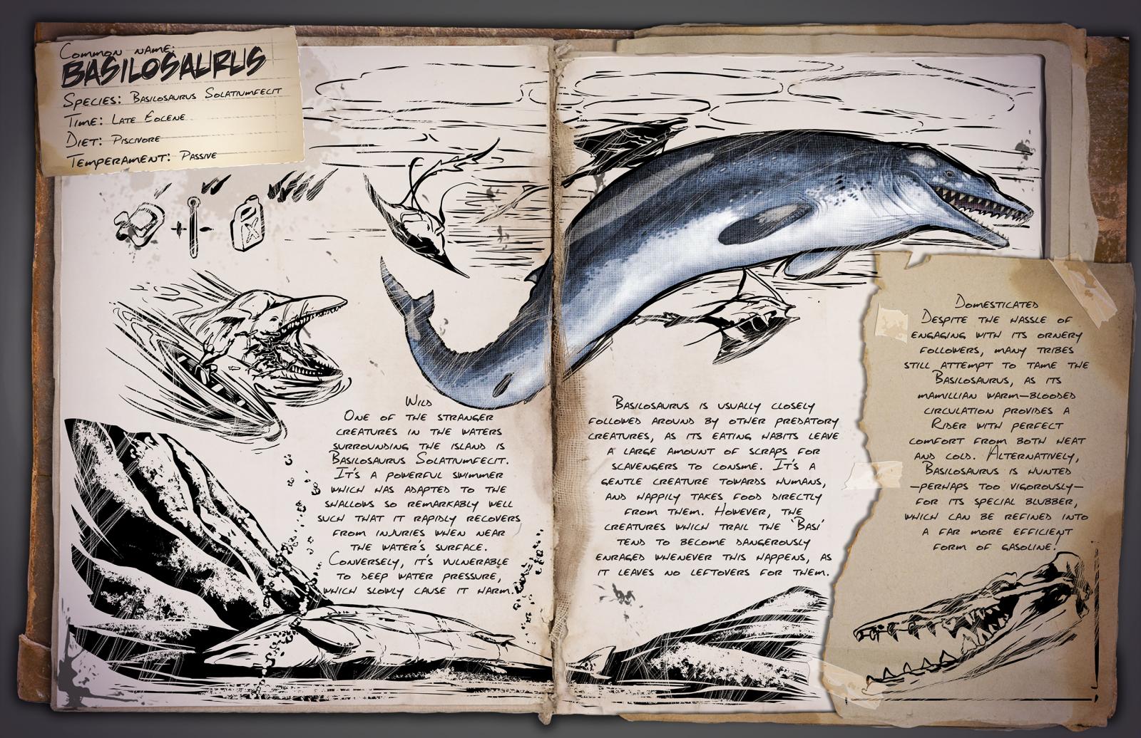 Basilosaurus &middot; Dossier