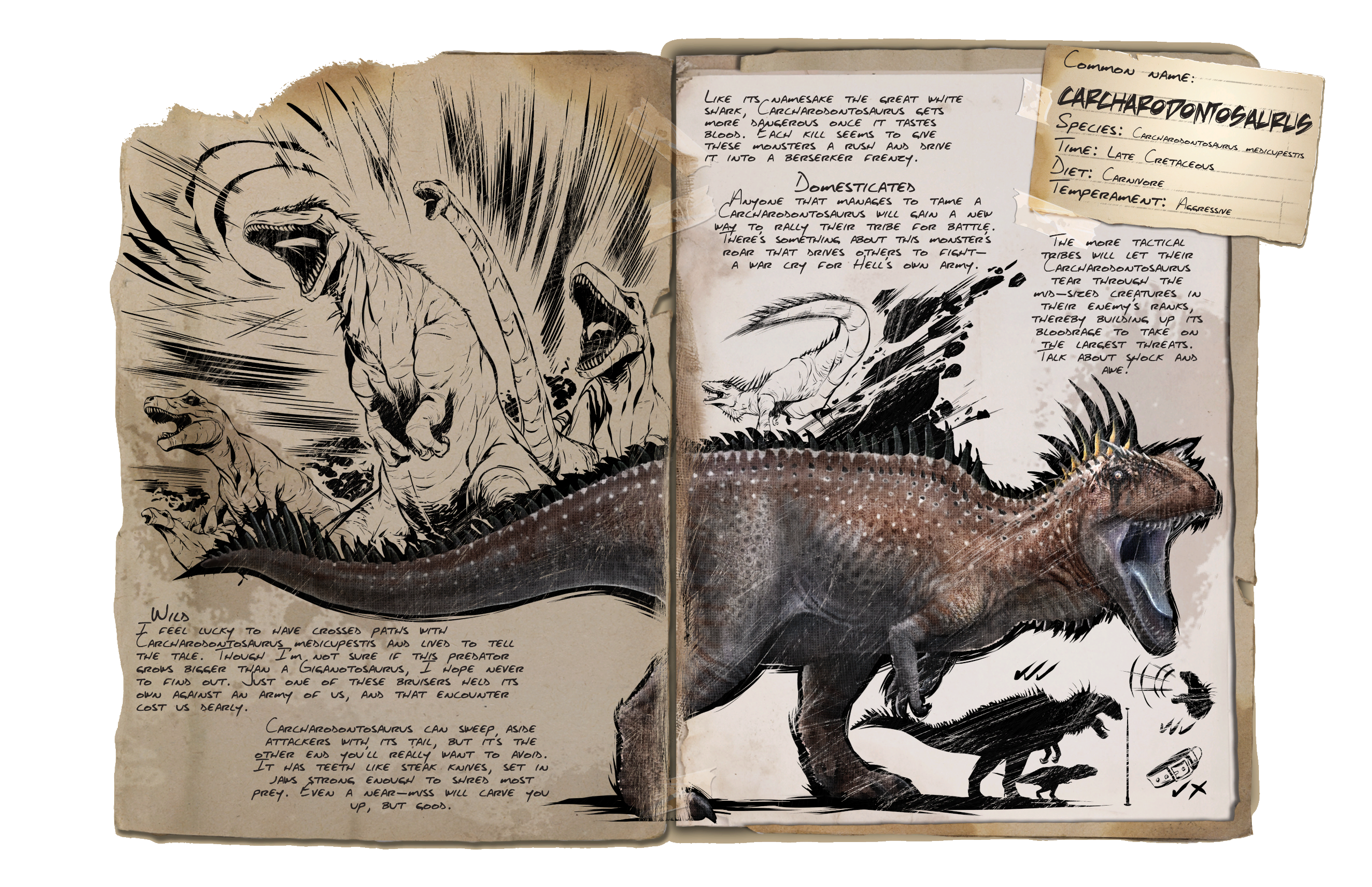 Carcharodontosaurus &middot; Dossier