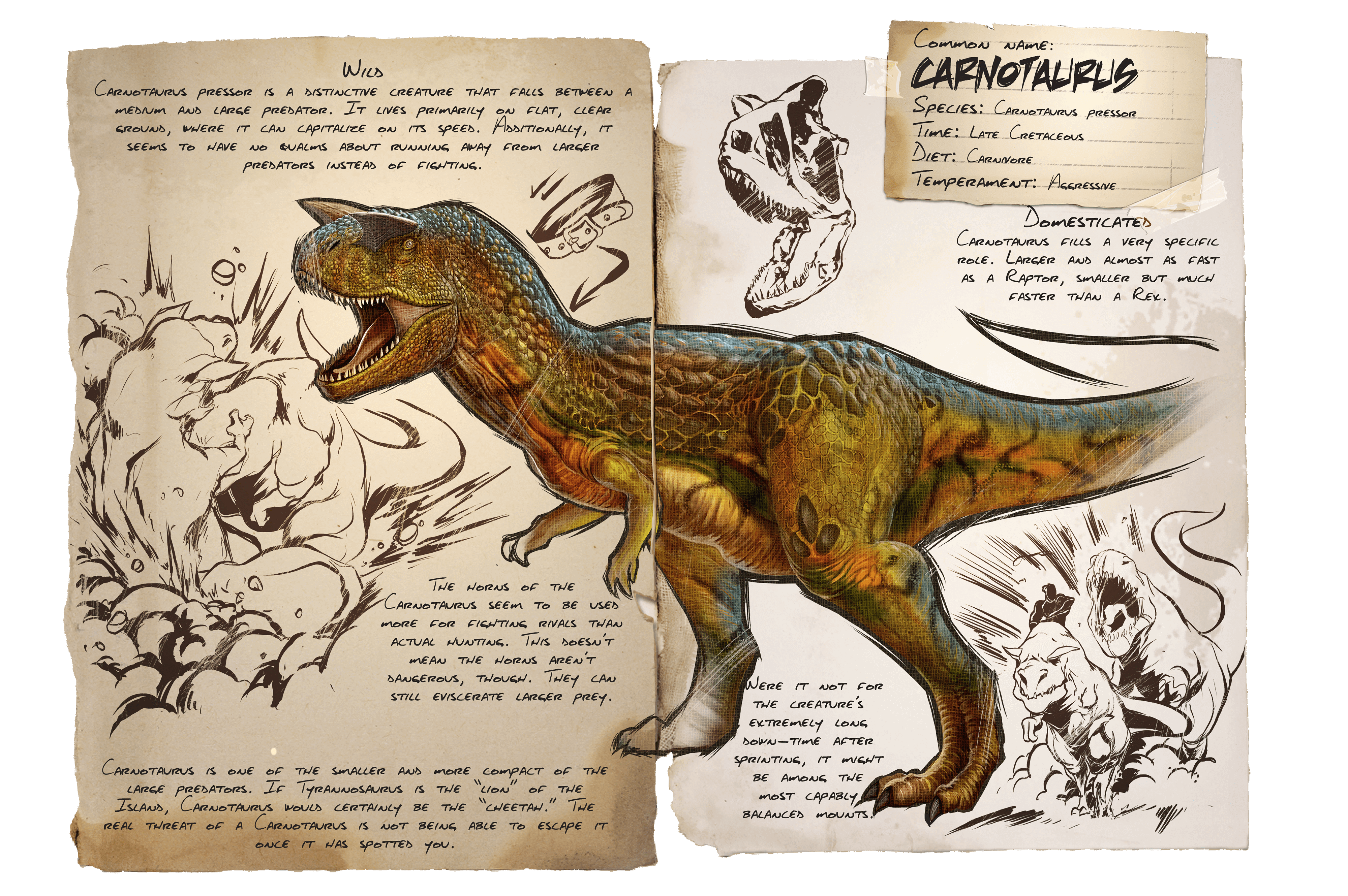 Carnotaurus &middot; Dossier