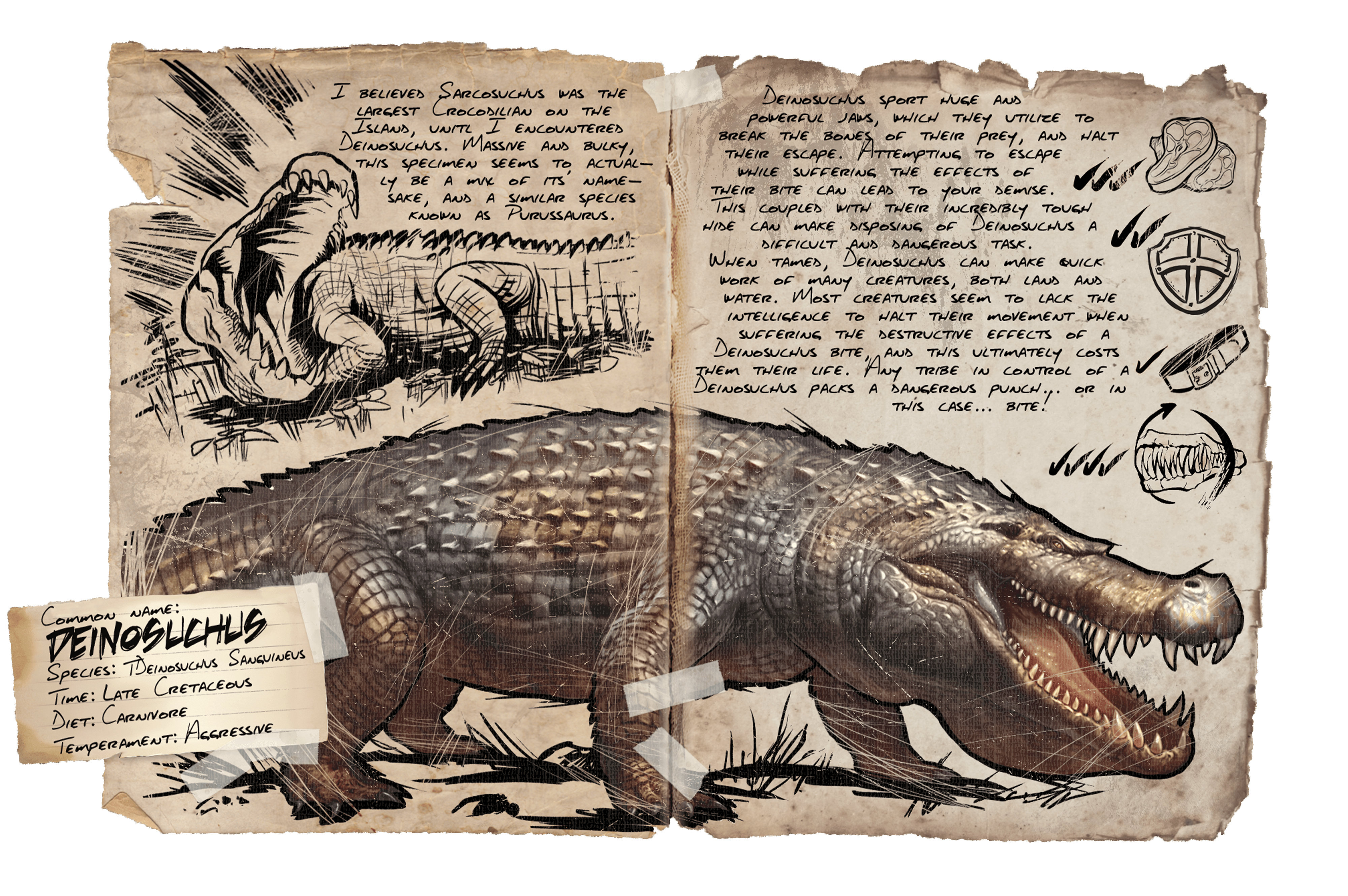 Deinosuchus &middot; Dossier