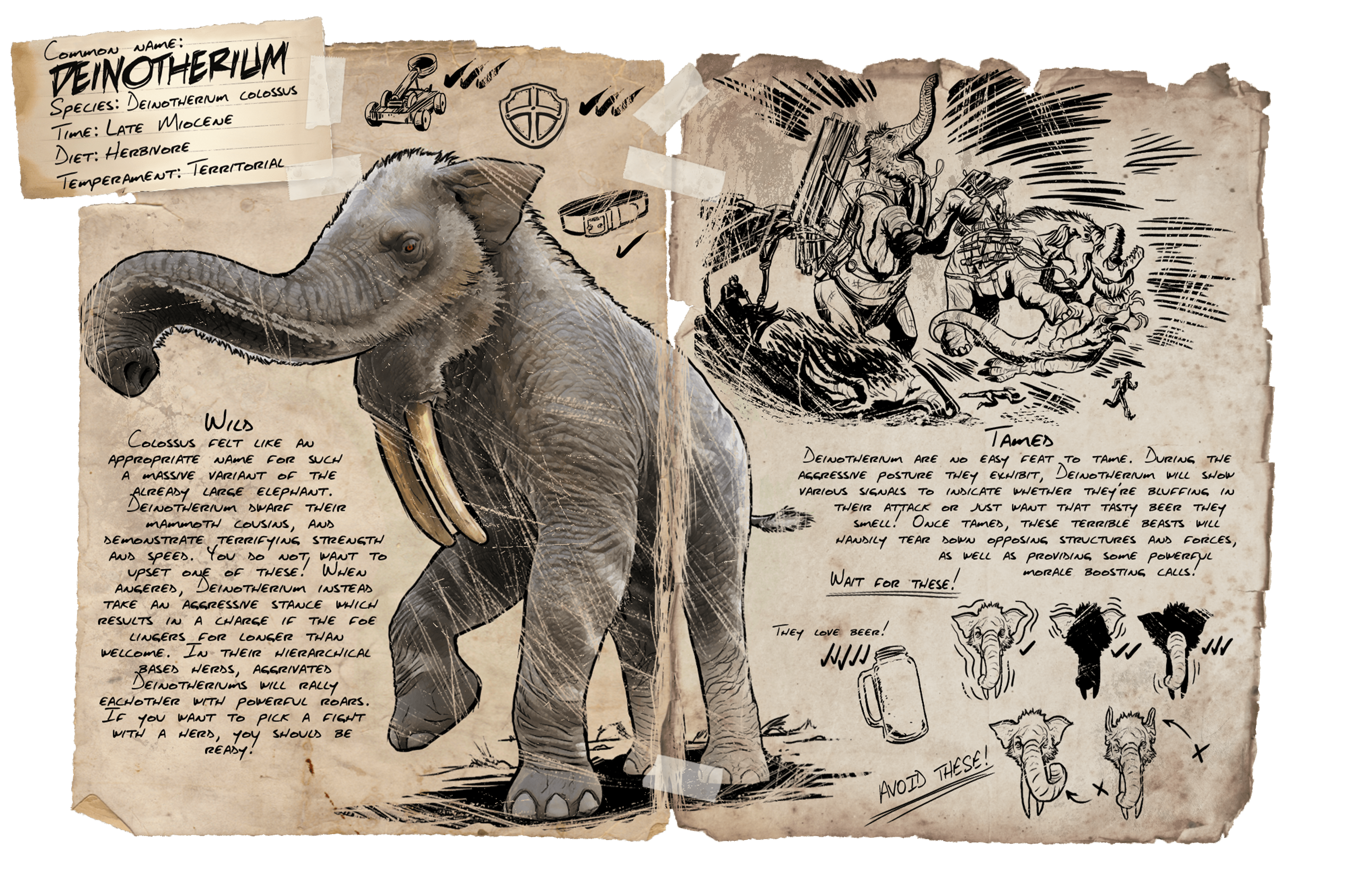 Deinotherium &middot; Dossier