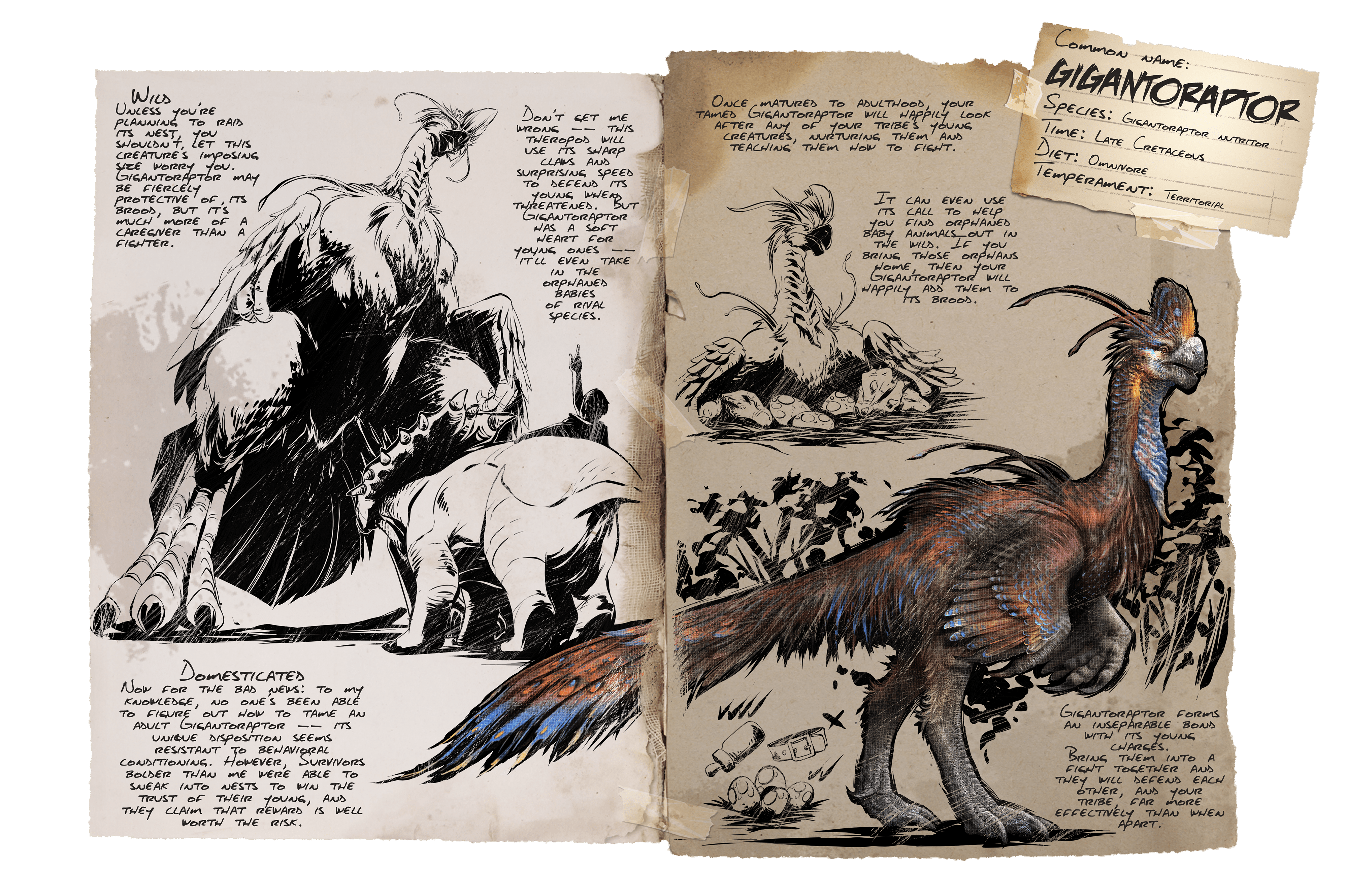 Gigantoraptor &middot; Dossier