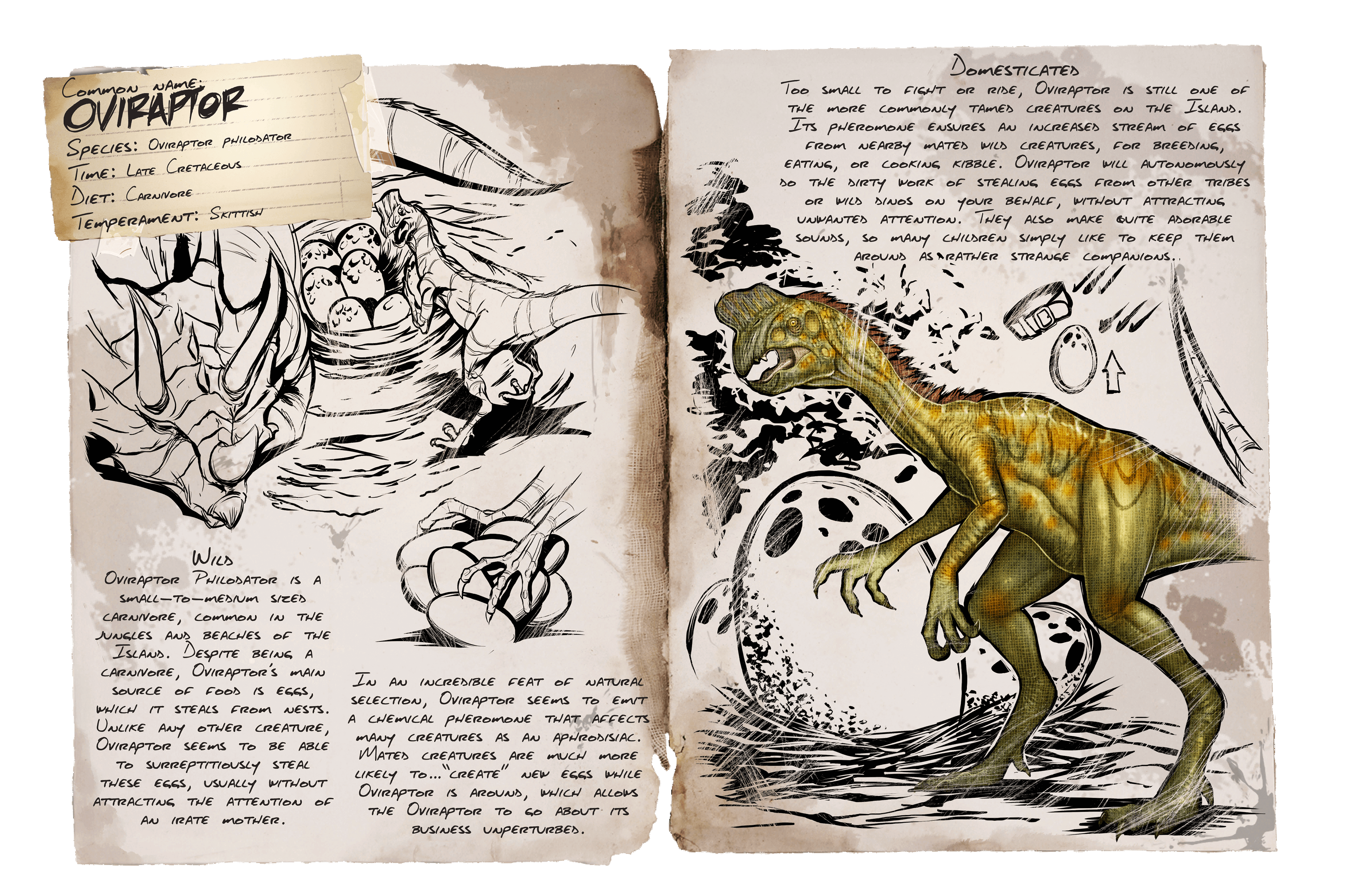Oviraptor &middot; Dossier