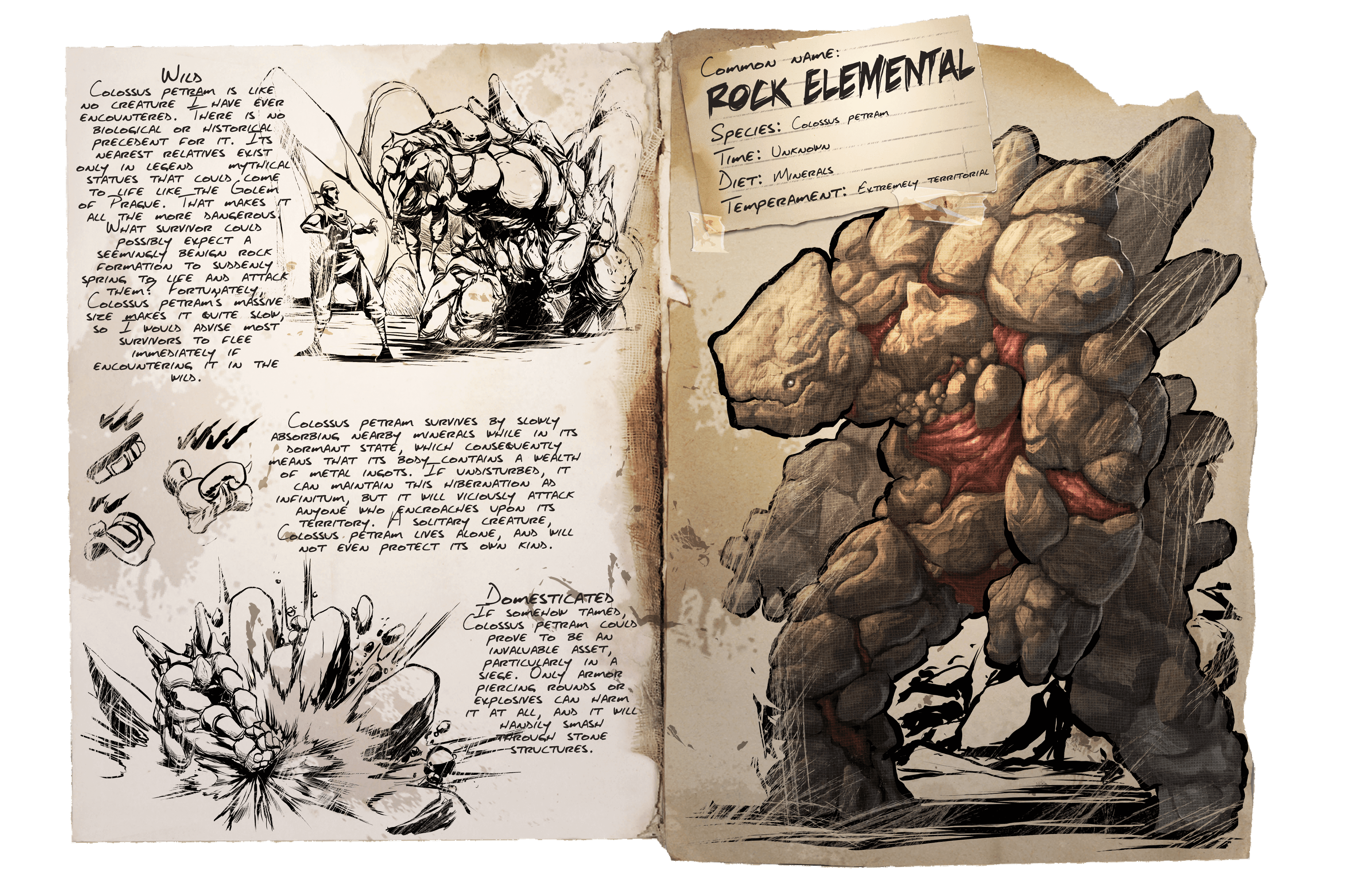 Rock Elemental &middot; Dossier