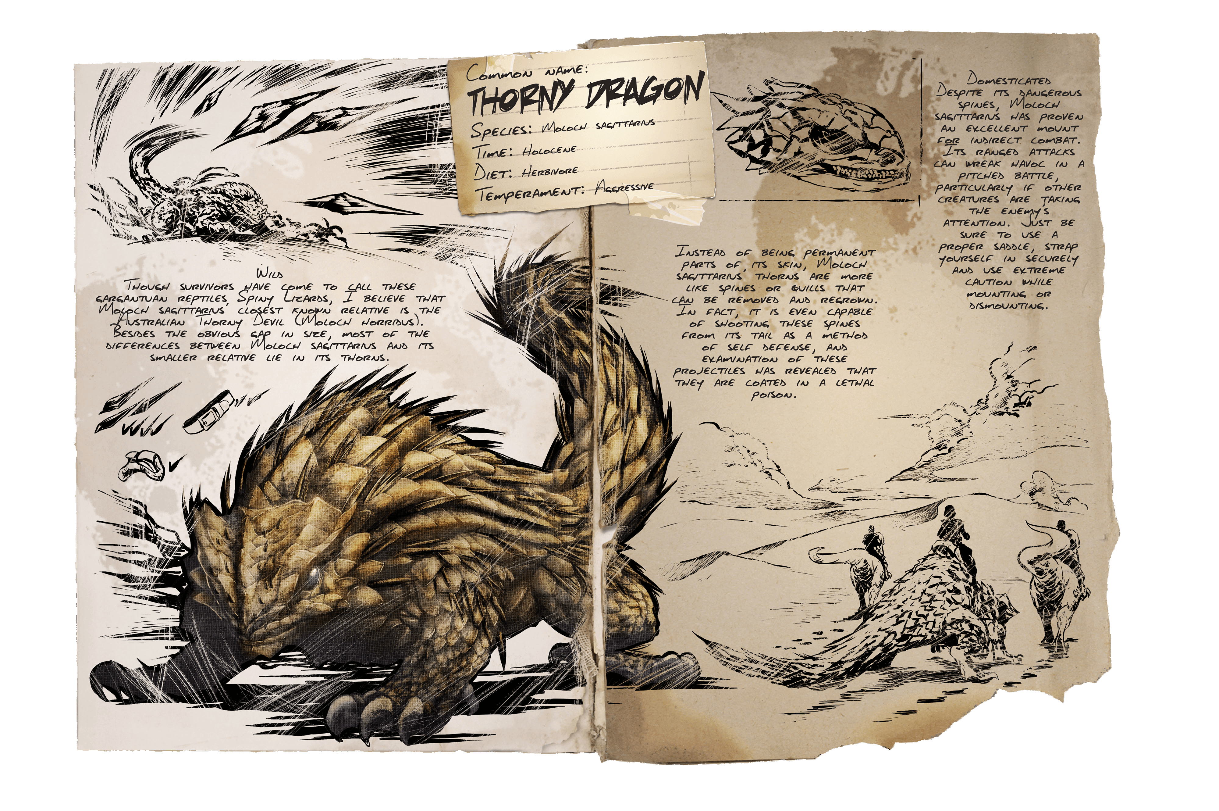 Thorny Dragon &middot; Dossier
