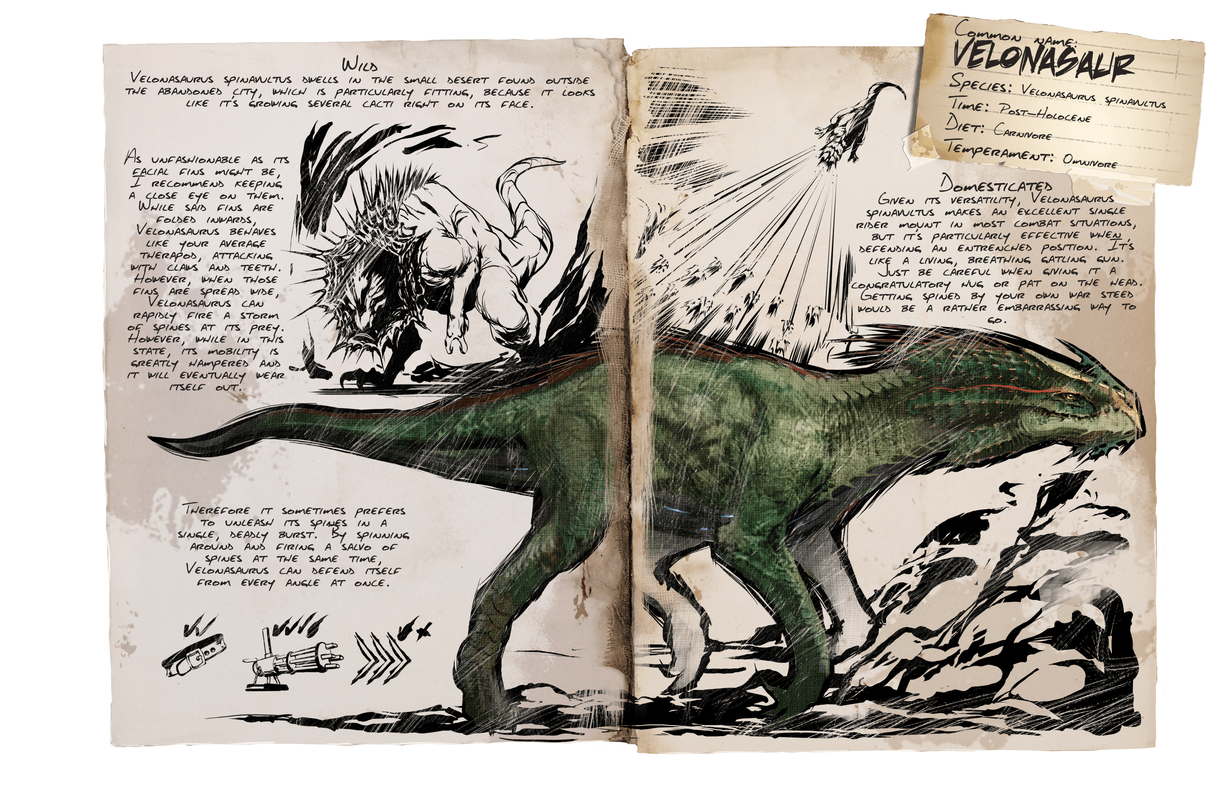 Velonasaur &middot; Dossier