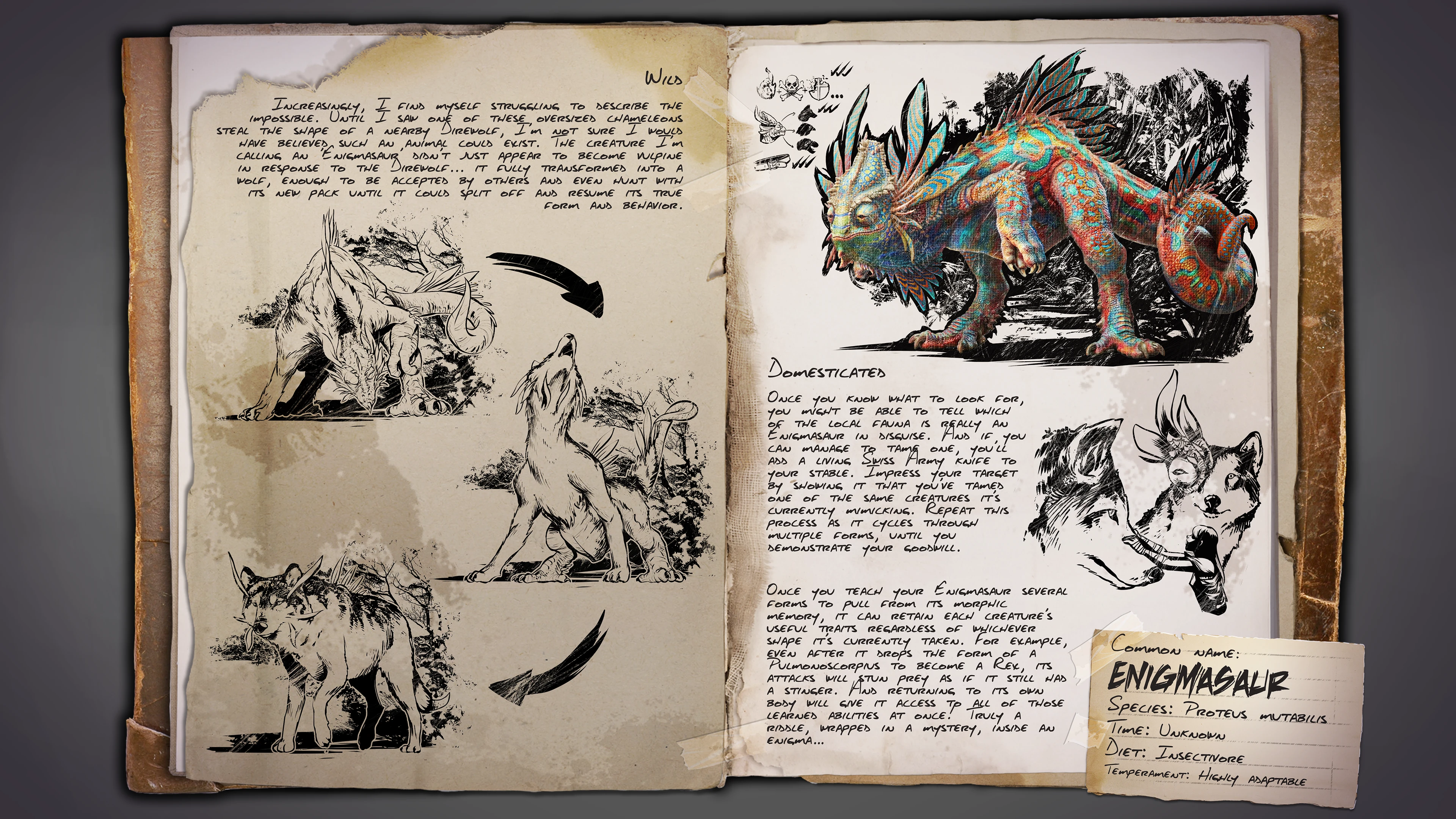 Enigmasaur &middot; Dossier