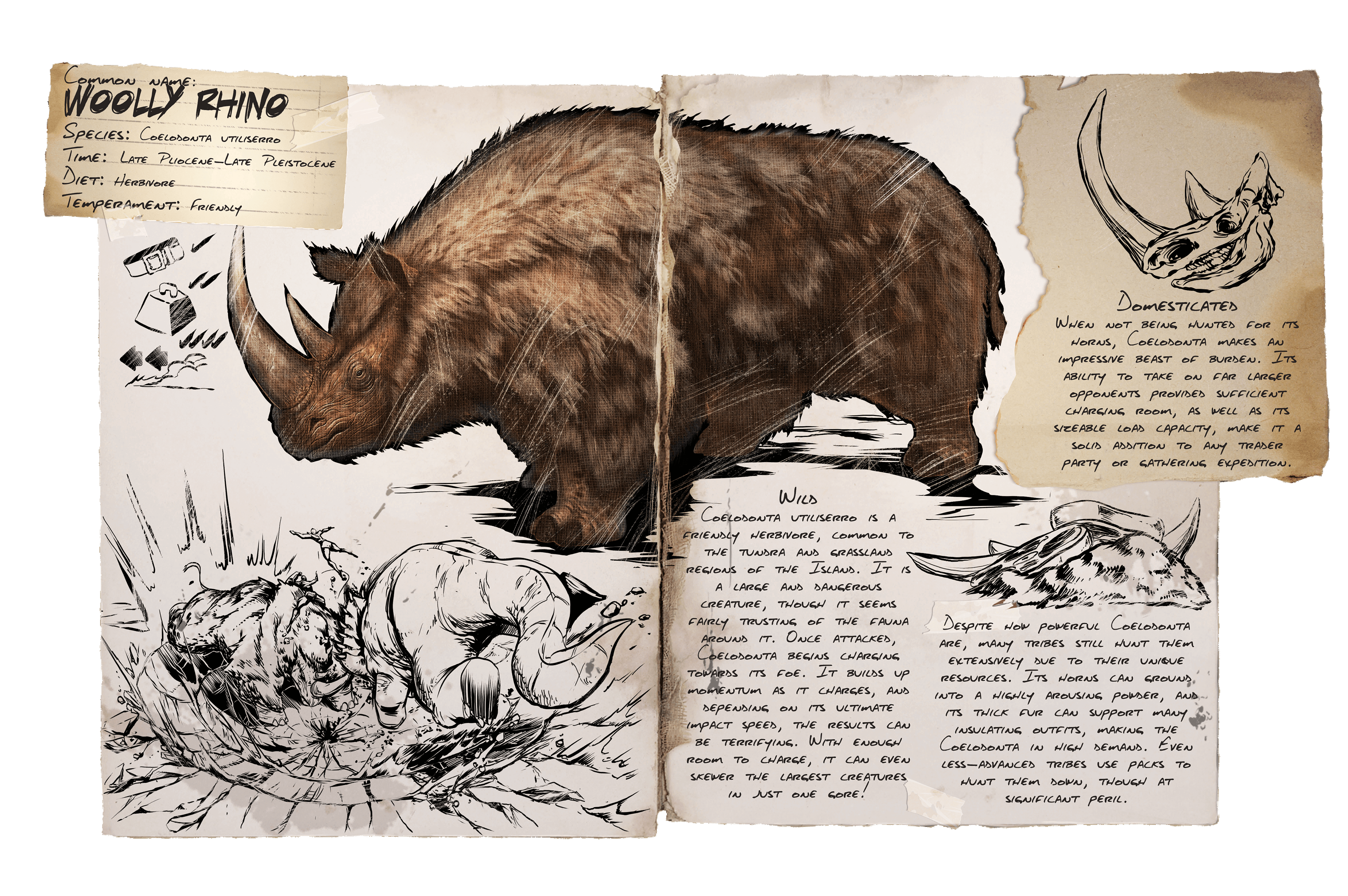 Woolly Rhino &middot; Dossier