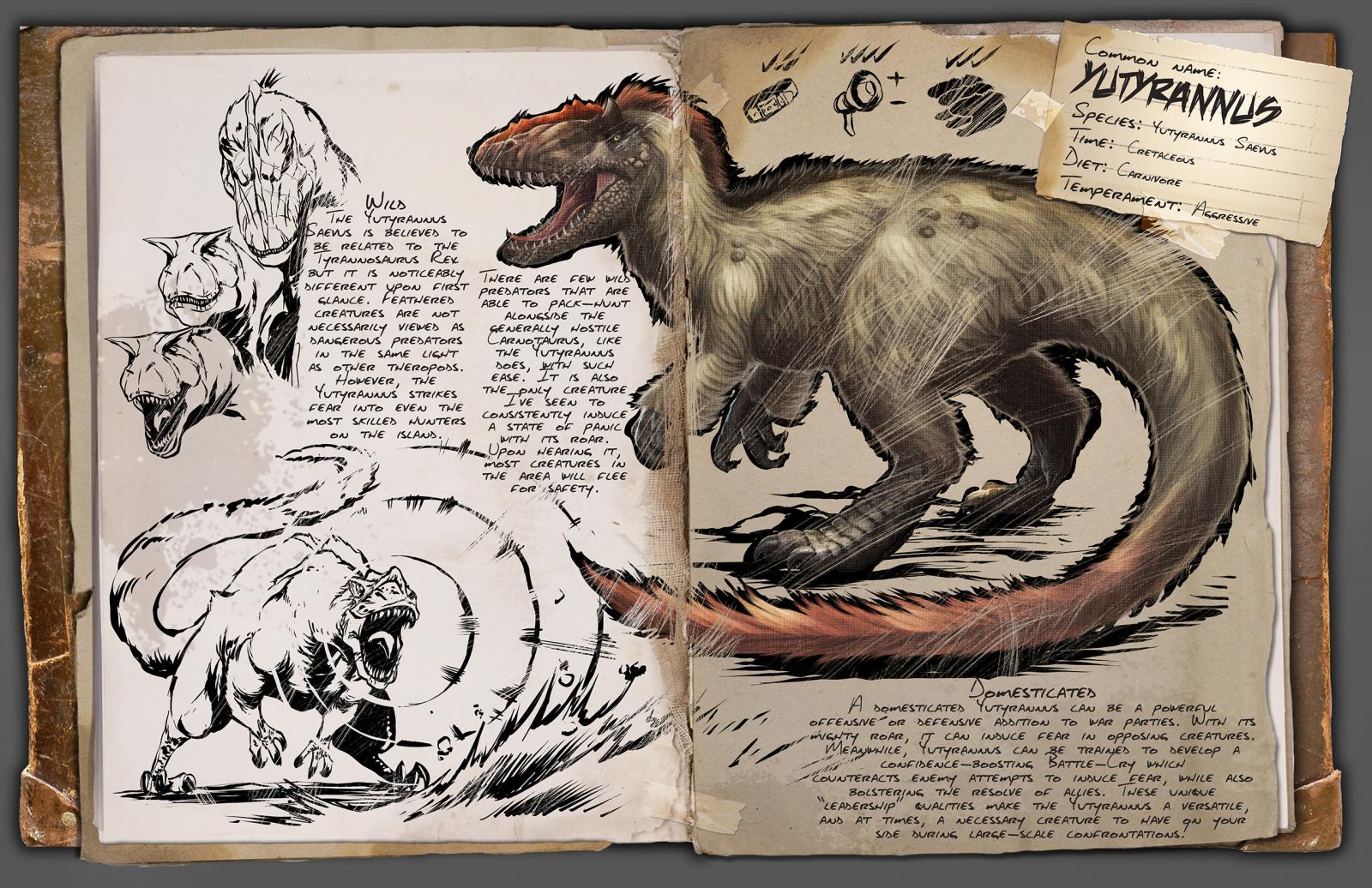 Yutyrannus &middot; Dossier