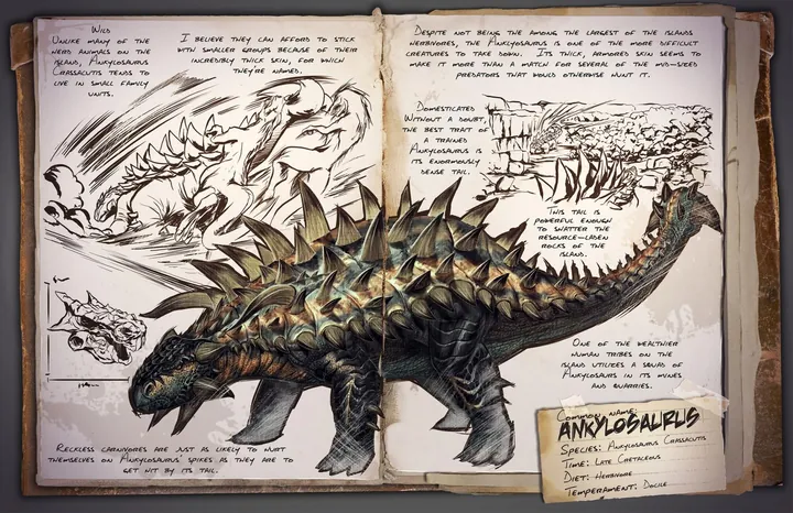 Ankylosaurus &middot; Dossier