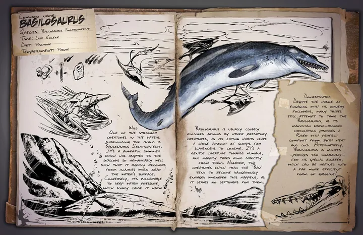 Basilosaurus &middot; Dossier