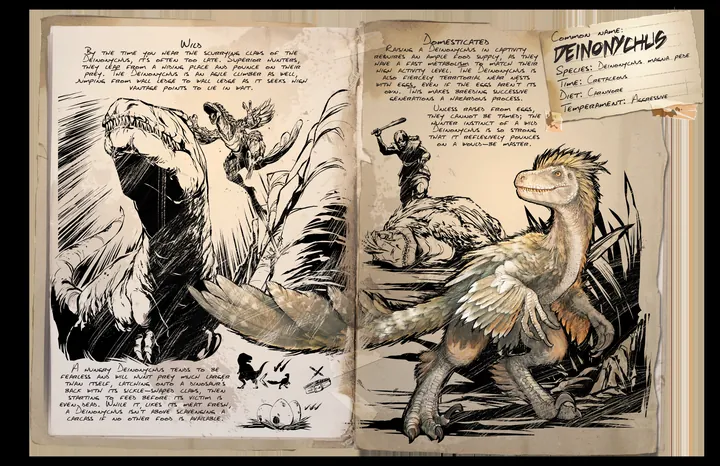 Deinonychus &middot; Dossier