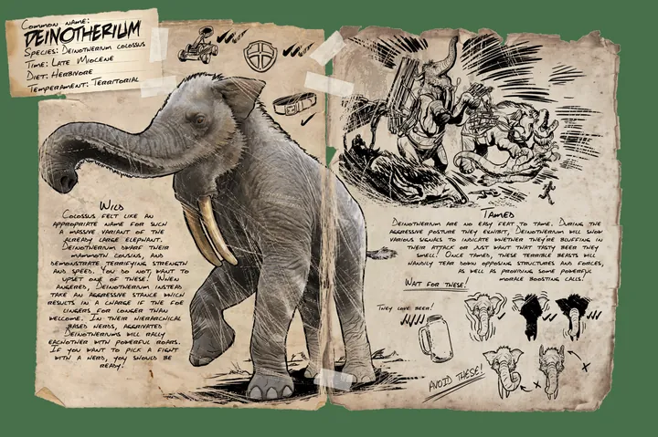 Deinotherium &middot; Dossier