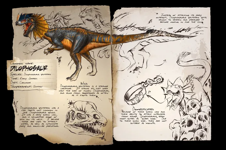 Dilophosaur &middot; Dossier
