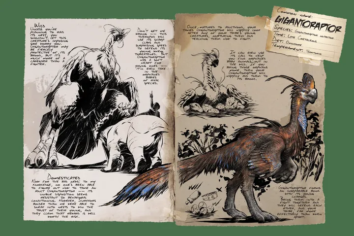 Gigantoraptor &middot; Dossier