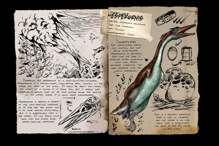 Hesperornis &middot; Dossier
