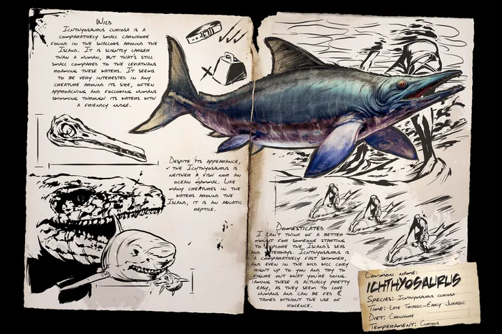 Ichthyosaurus &middot; Dossier