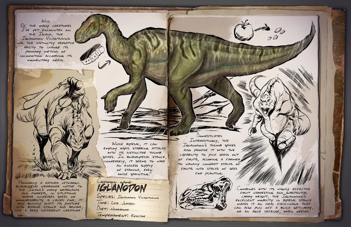Iguanodon &middot; Dossier