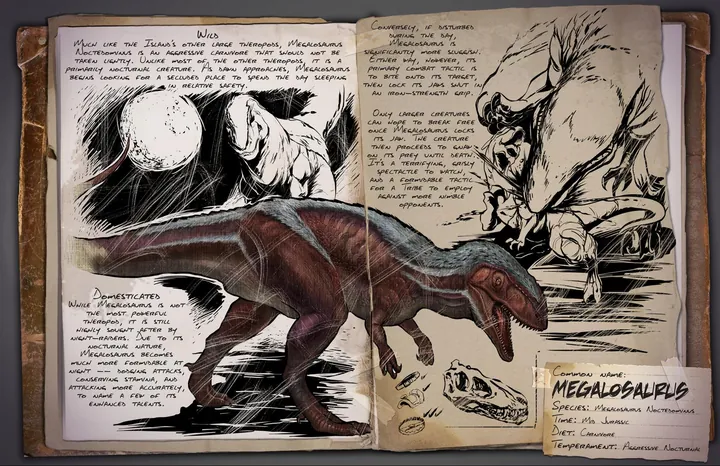 Megalosaurus · Dossier