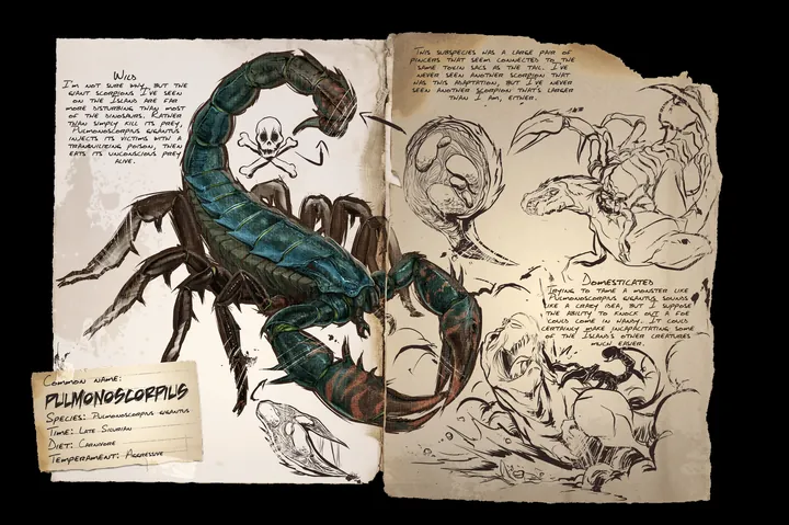 Pulmonoscorpius · Dossier