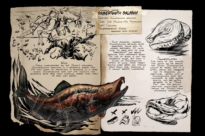 Sabertooth Salmon · Dossier