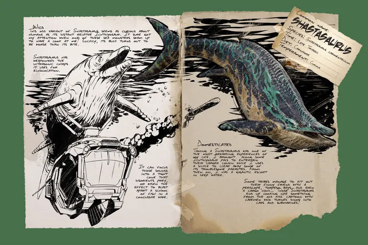 Shastasaurus &middot; Dossier