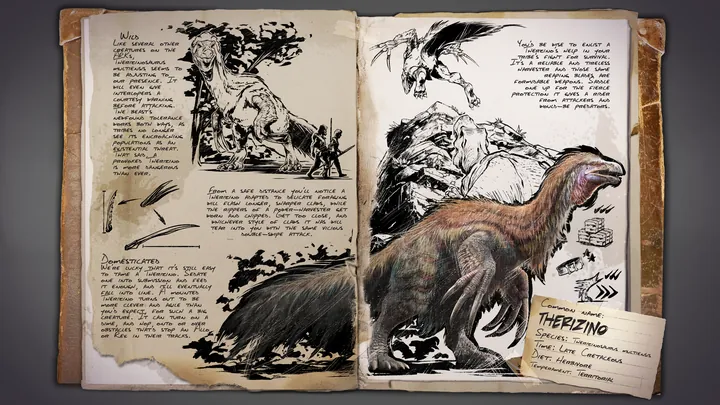 Therizinosaur &middot; Dossier