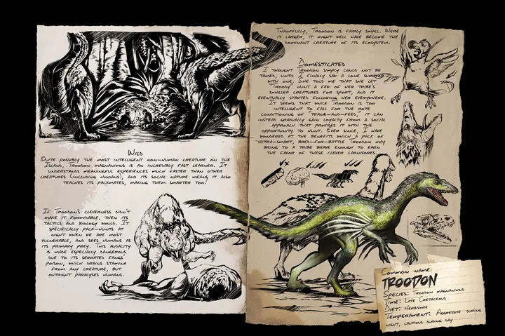 Troodon &middot; Dossier