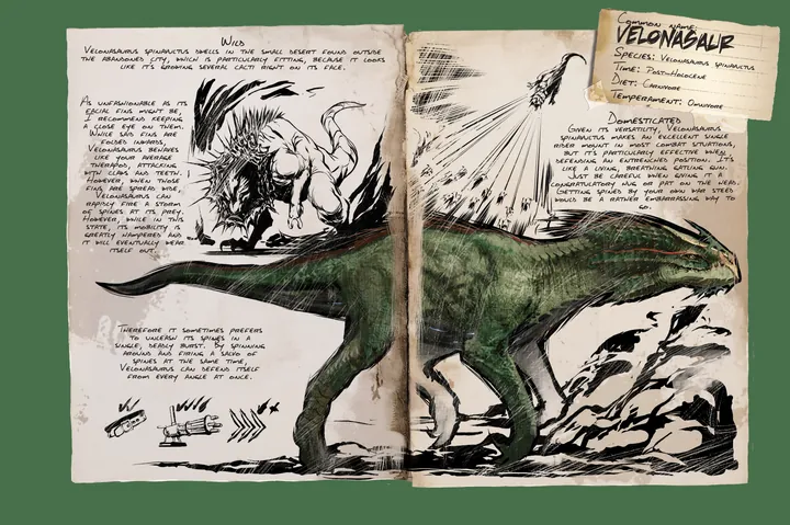 Velonasaur &middot; Dossier
