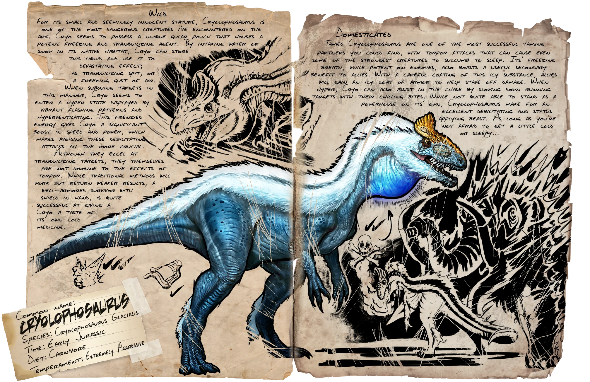 Cryolophosaurus &middot; Dossier