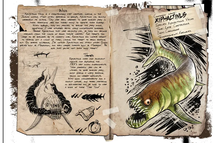 Xiphactinus &middot; Dossier