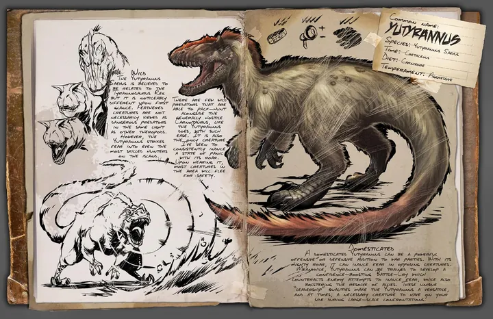 Yutyrannus &middot; Dossier